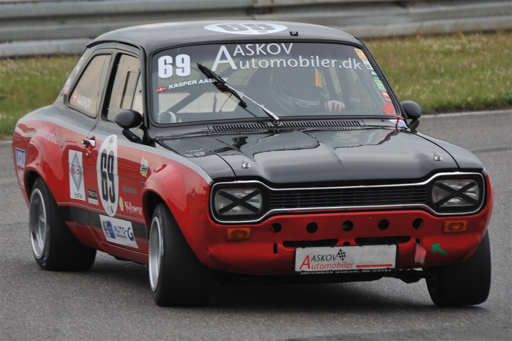 Kasper Aaskov er vant til at køre med baghjulstræk fra den historiske motorsport, hvor han har været en af de hurtigste i 76-klassen.
(Foto: Morten Alstrup)